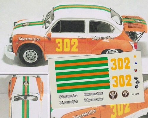 Decal fiat abarth 1000 - decal,