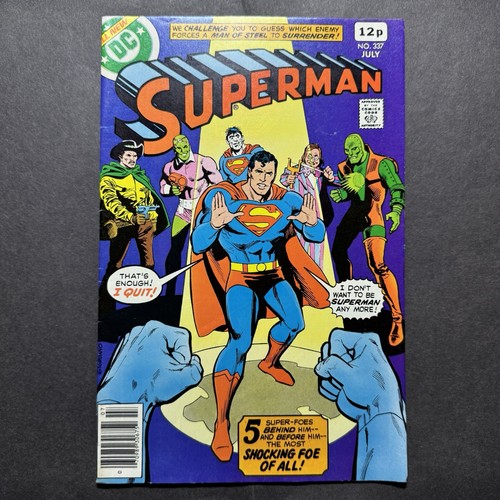 Superman 337 bronze age dc - superman,
