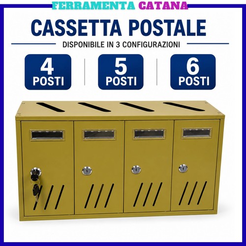 Cassetta postale condominiale - cassetta,
