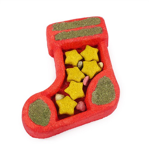 Calza puzzle natalizio