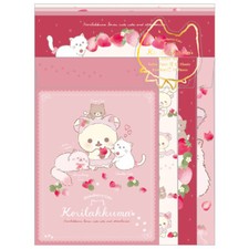 Busta set lettere San-X gatto