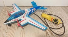 AEREO TELECOMANDATO JOUSTRA-SUPER RALLYE AIRPLANE AVION-ANNI 70-IN LATTA/TIN TOY