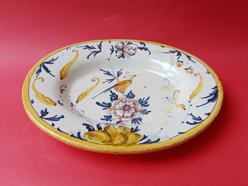 Piatto castelli ceramica - piatto,,