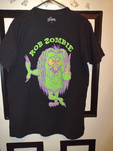 Maglietta rob zombie - rob, monster