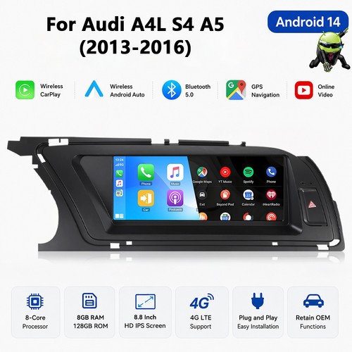 Autoradio android 14 - 8.8'', mmi