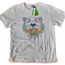T-shirt classica KENZO testa di tigre taglia L originale 