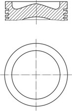 Pistone Mahle 039 PI 00125 000