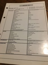 Honda NSR125R P/R Tipo JC22 (Motore JC20) Scheda Tecnica Caratteristica