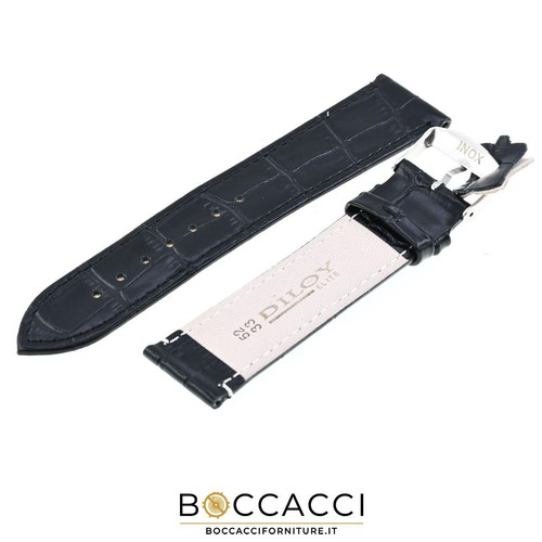 Diloy cinturino 18mm nero - 18mm, in
