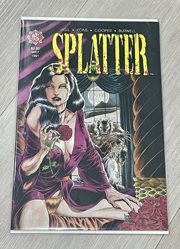 1991 northstar comics splatter - northstar,