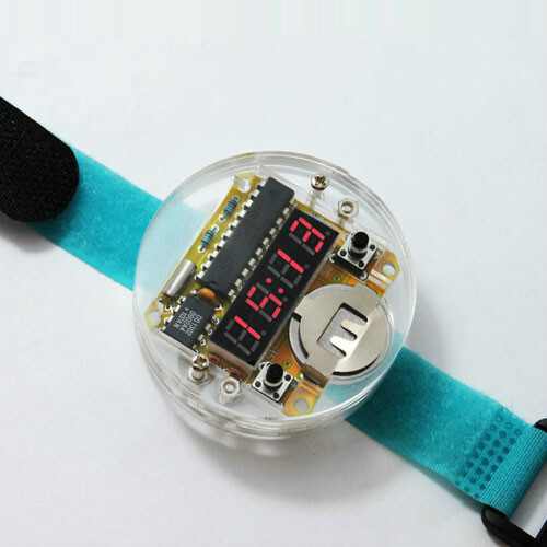 Orologio scm trasparente led - orologio,
