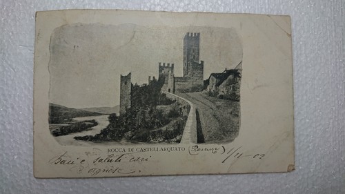 1902 cartolina rocca - 1902,
