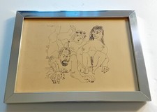 Pablo Picasso Stampa Serie 347