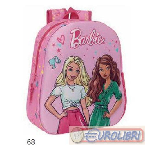 Zaino barbie 27x22cm - zaino,