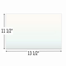 Vetro ceramica piroceramica 13 1/2" x 11 1/2