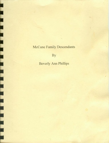 Discendenti famiglia mccune - discendenti,