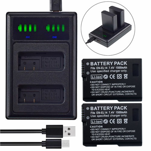 El14 el14a batteria e - en-el14a,