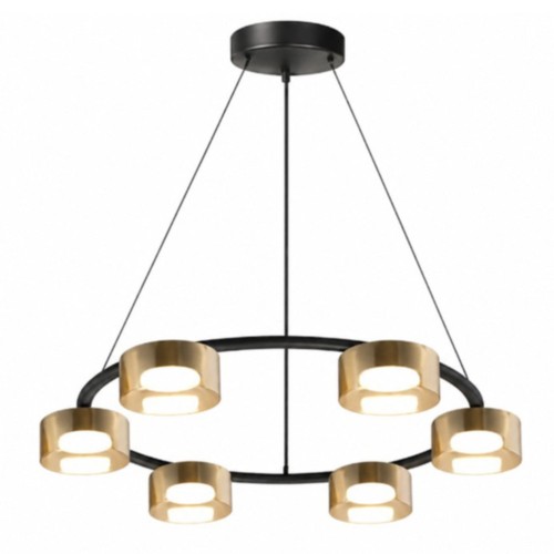 Lampadario moderno con coppe