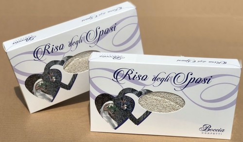 Riso degli sposi bianco - sposi,