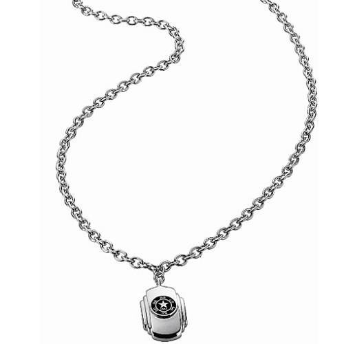 Collana uomo in acciaio - collana,