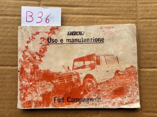 Libretto uso manutenzione fiat - uso,