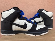 Nike Dunk High Premium – White/Black/Electric Blue