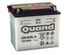 Quand C60N24L-A Batteria Moto Batteria Moto 300A 28Ah Kawasaki Moto Guzzi