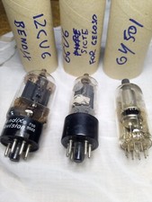 3 Tube Radio Elettronic .. 6CU6 ,12CU6 ,GY501 , Bendix Sicte  Philips  Vintage  