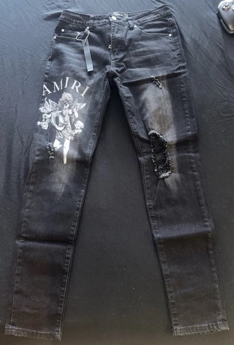 Jeans amira nero angelo - jeans,