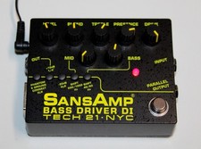 Tech 21 SansAmp Bass Driver DI V2 Pedale per chitarra basso