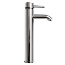 Rubinetto Bagno per Lavabo Alto in Acciaio Inox | Rubinetto Miscelatore Acqua Fr