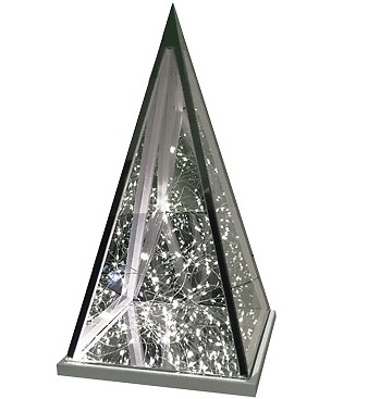 Piramide con luci - 3d,