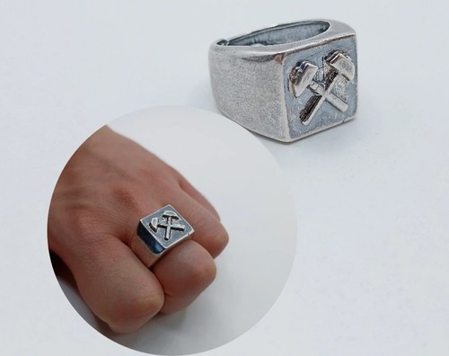 Anello uomo argento 925 - anello,