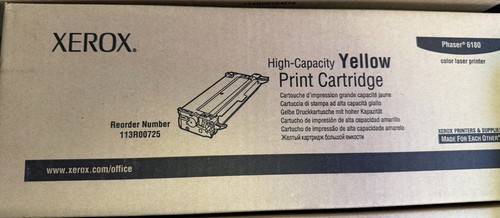 Toner xerox phaser 6180 yellow - toner,