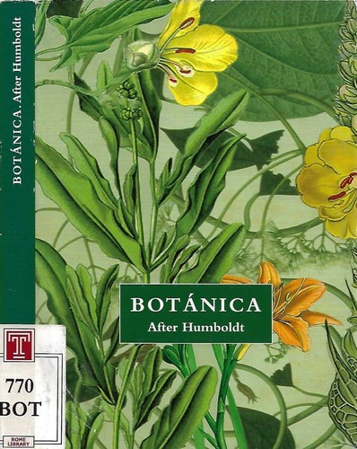 Botánica after humboldt - botánica.,