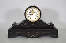 Pendolo Napoleone III marmo nero