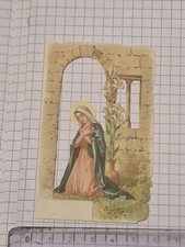 Santino Holy Card Vergine