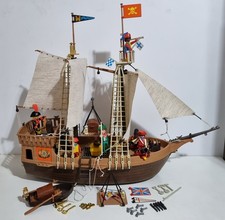Playmobil 3550 Antica nave pirata inglese galeone corsaro nave marinaio
