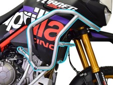 Paramotore Crash Bars HEED Aprilia Tuareg 660 Rally - superiore argento