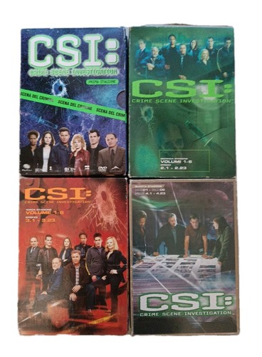 Dvd csi crime scene - csi,