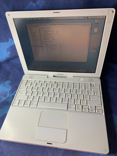 Apple ibook a1133 1 - g4, 12,1"