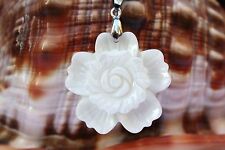 p00115 Guscio Madreperla Accessori CON PERLE CIONDOLO COLLIER LACCIO COLLANA