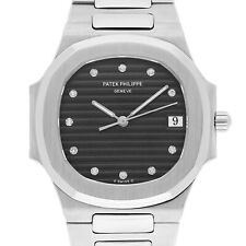 Orologio Patek Philippe Nautilus Quarzo 33mm Quadrante Nero Acciaio Inox 3900/1 B/P