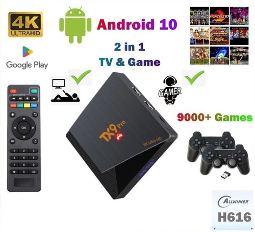 Console retrogaming game - x, box