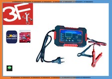 Caricabatteria Auto 12 V Portatile DISPLAY LCD MOTO Automatico intelligente PULS