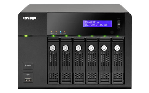 Nas qnap 669 pro - intel, atom