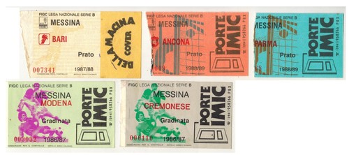 Lotto biglietti stadio - biglietti,