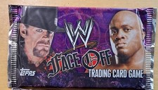 1x Booster Pack WWE Face Off TCG 2007 Topps NUOVO (FS)
