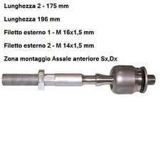 YY TIRANTE SCATOLA STERZO ANT NISSAN INTERSTAR OPEL MOVANO RENAULT MASTER AX0043