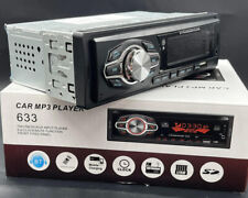 STEREO AUTO 1DIN AUTORADIO BLUETOOTH 60Wx4 LUCI LED VIVAVOCE AUX MP3 SD USB